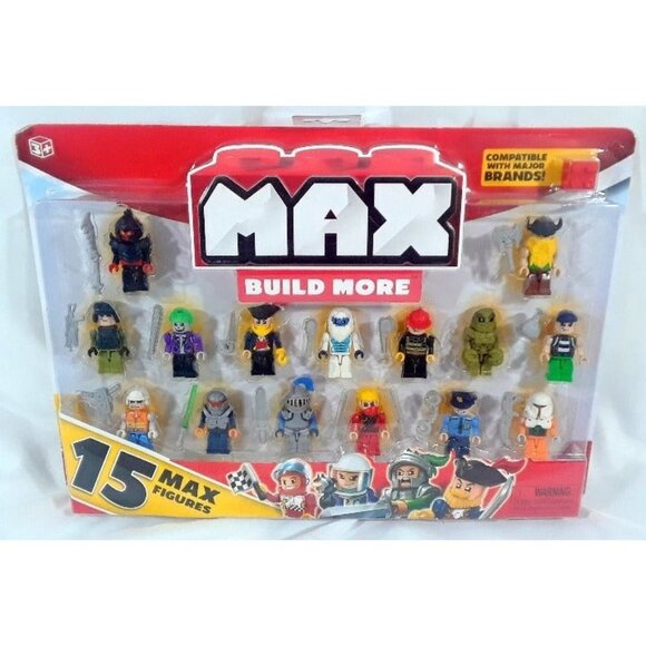 Max Build More Assorted Building Figures - Picture 1 of 2